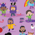 Purple People pattern